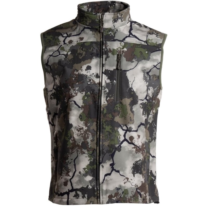 Kings Camo KC-Ultra Soft Shell Vest Windproof Fleece Medium