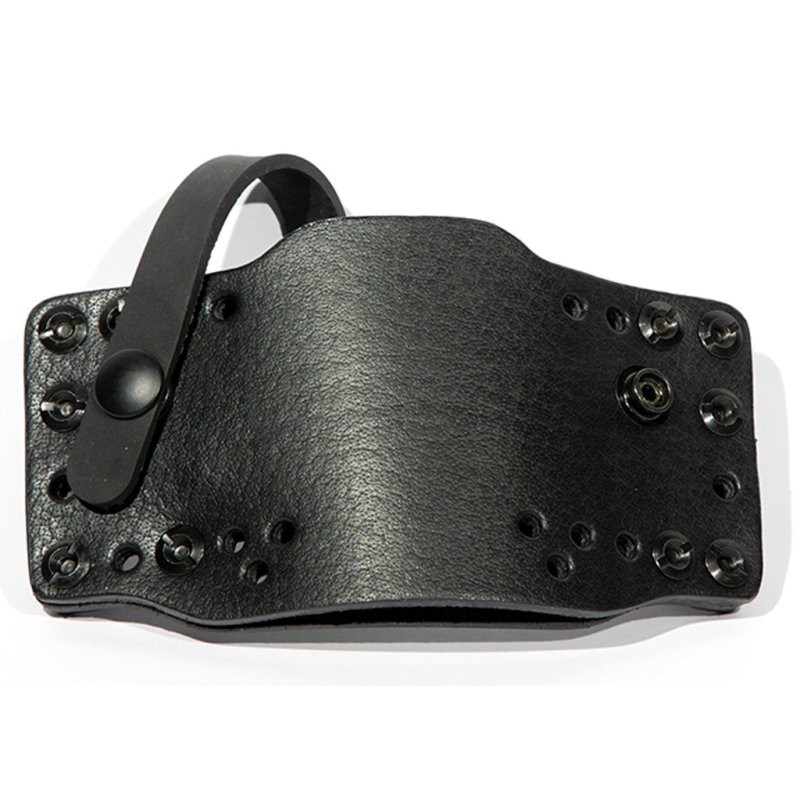 LimbSaver 12563 Cross-Tech Leather Holster Black Clip-On w/ Strap