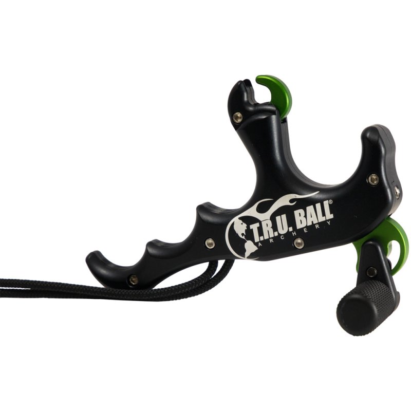 TRU Ball T-Rex TTR4-BK 4-Finger Release Black Adjustable Trigger