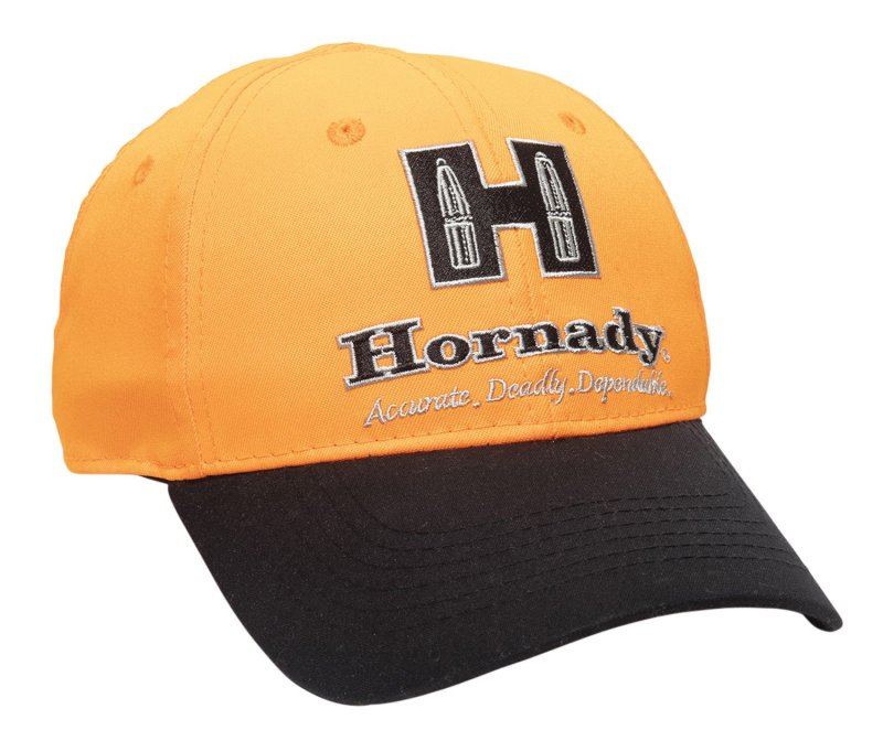 Outdoor Edge Hornady Polyester Blaze Orange Adjustable Snapback Cap