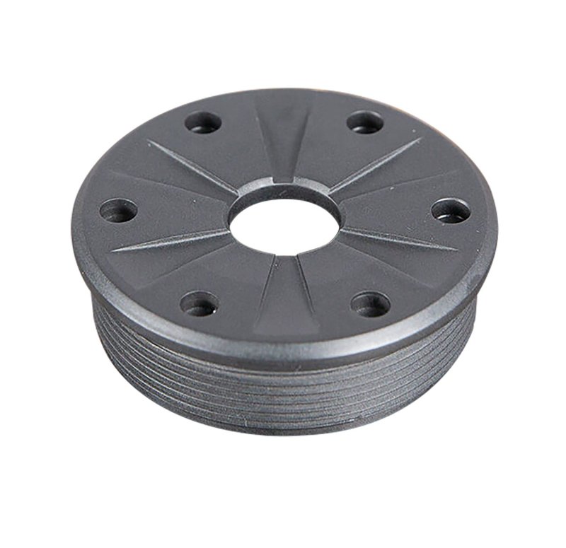SilencerCo Hybrid Front End Cap 9mm Steel Black
