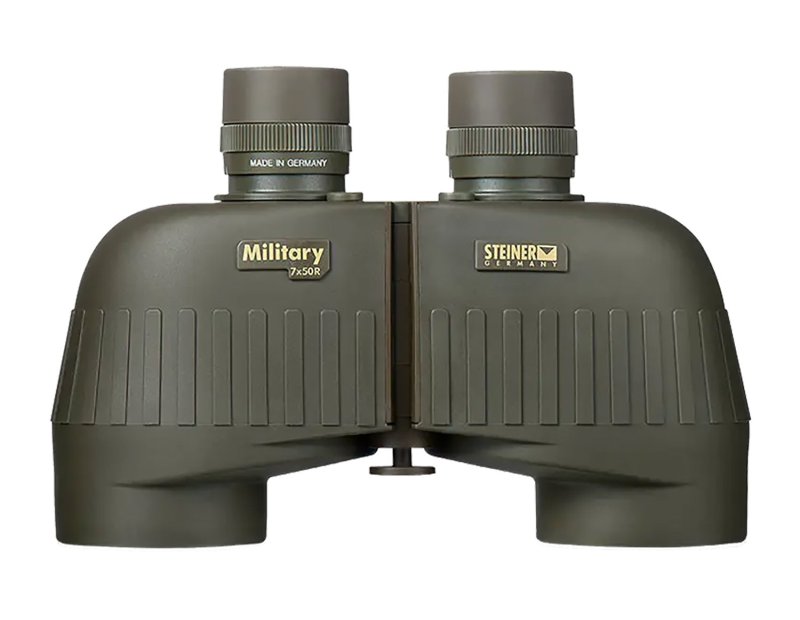 Steiner 2650 M750r Tactical 7x50mm Binoculars Green Rubber Armor
