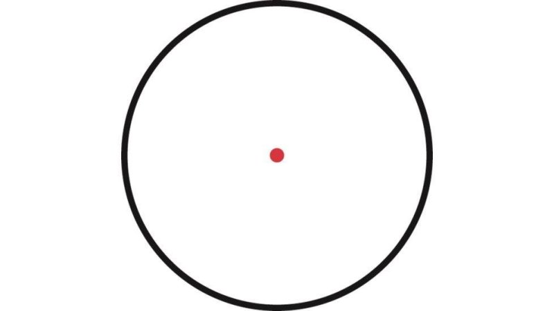 Sightmark 26030 Volta Red Dot 1x28mm 2 MOA Solar/AAA Matte Black