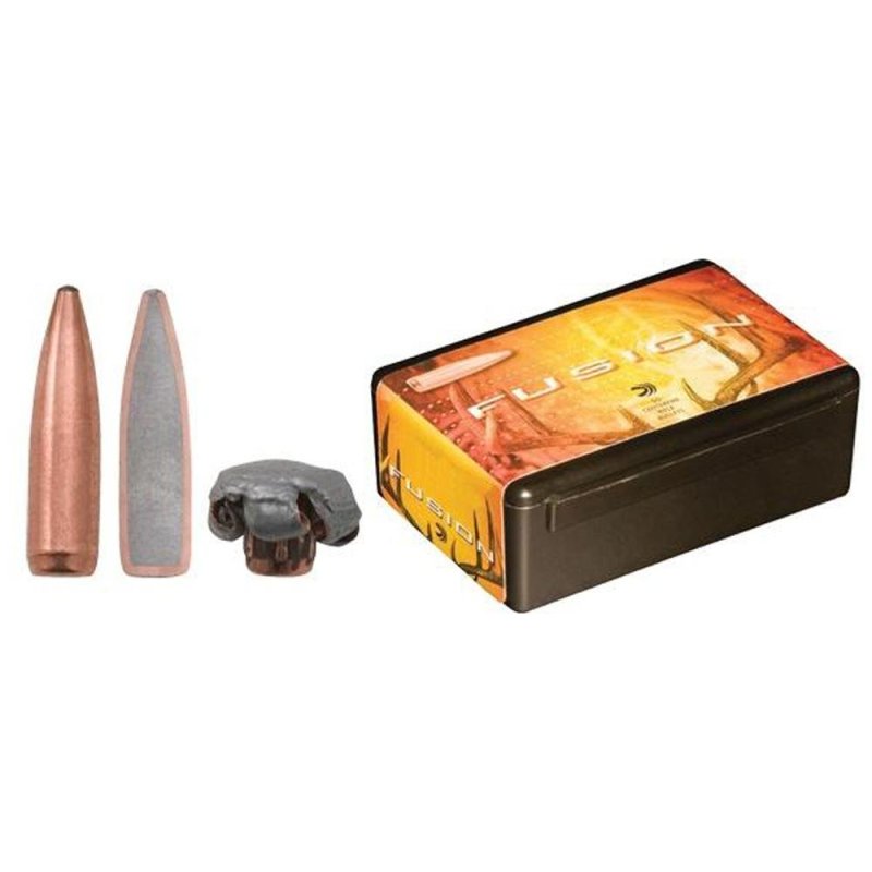 Federal FB284F1 Fusion 7mm .284 140gr Soft Point Bullets 100ct Box