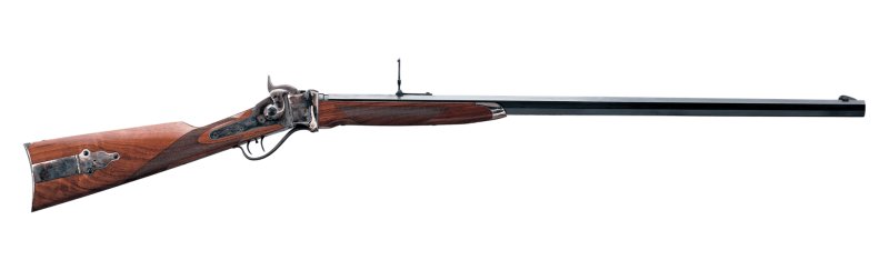 UBERTI 1874 Sharps Down Under 45-70 34" Rifle - Black / Case Hardened