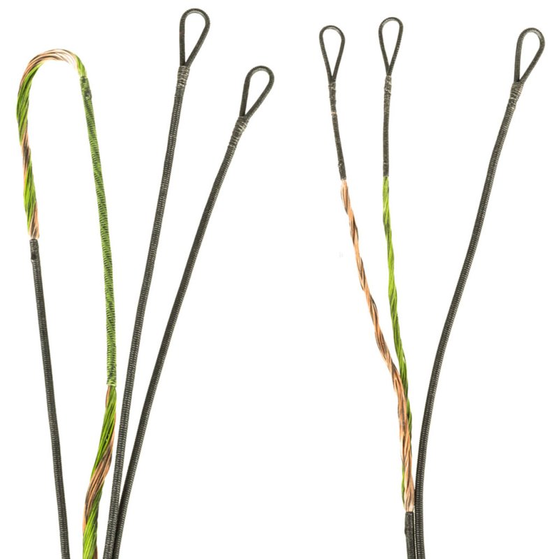 First String Premium String Kit Green/Brown Elite Energy 35