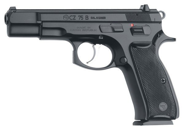 CZ-USA 91102 9mm 4.60 In 16+1 Black Polycoat Steel Frame