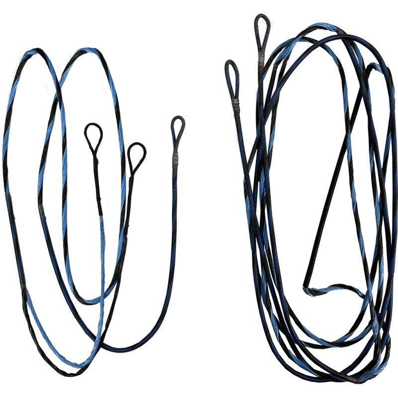 First String 5A25-AA-0110156 Genesis String & Cable Set Light Blue/Black