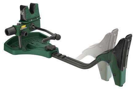 Caldwell Lead Sled FCX Shooting Rest: Precision Alignment, Recoil Reduction, Adjustable Length, Green/Black