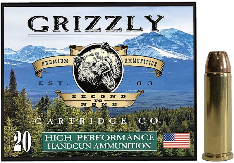 GRIZZLY GC38SP3 .38 SPECIAL 148gr Jacketed Hollow Point 20Rd