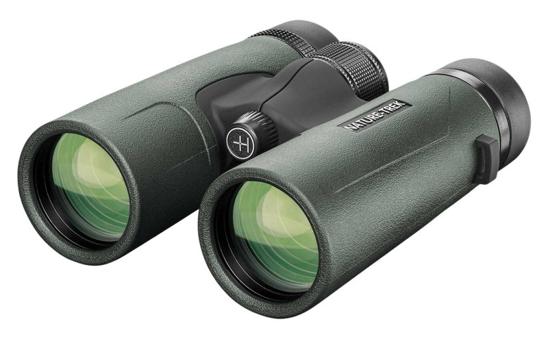 Hawke Optics Nature-Trek 10x42mm 35103 BaK-4 Roof Prism Green