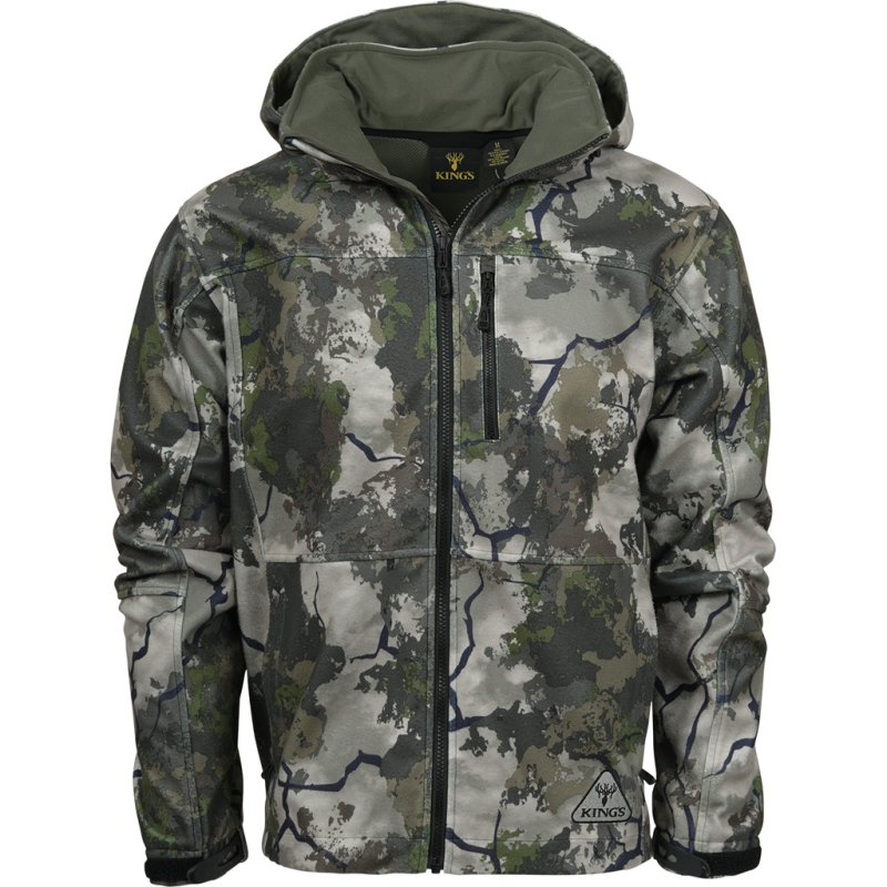 Kings Camo Wind-Defender Pro Fleece Jacket Ultra Large Weatherproof