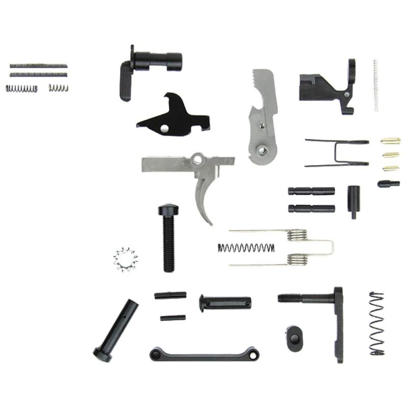 TacFire LPKUSA-NG AR-15 Lower Parts Kit Stainless No Grip USA Made