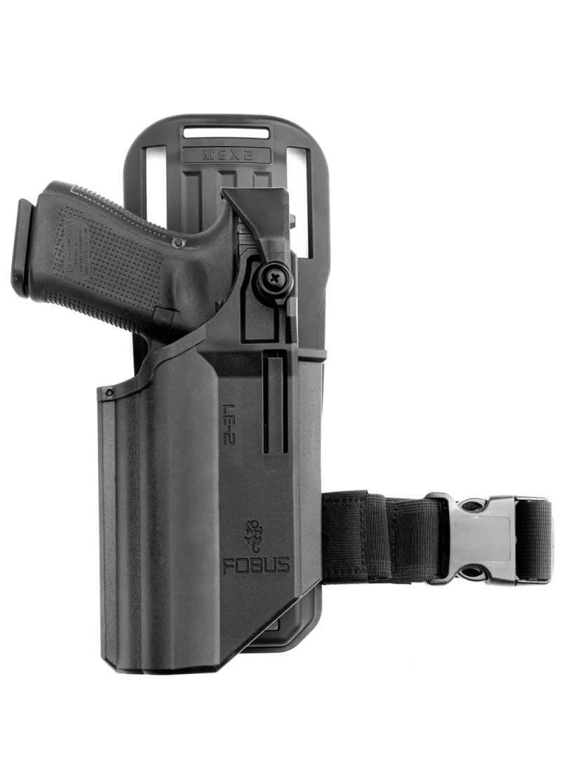 FOBUS USA LLC Duty Level II Holster for Glock - LE2 MEX2