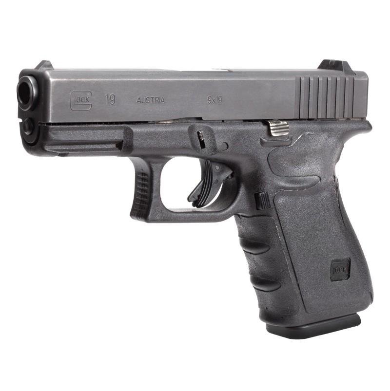 Hogue 17230 Wrapter Adhesive Rubber Grip, Grain, Glock 19/23/32/38