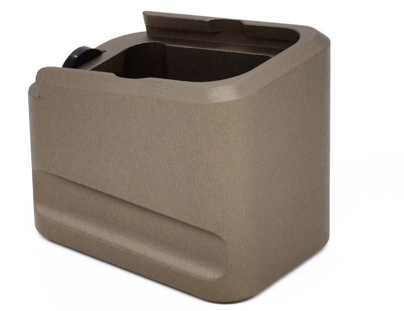 Warne 3113 Magazine Extension Glock 17/22 +5 Round 9mm FDE