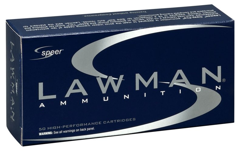 Speer 53652 Lawman 40 S&W 180gr TMJ 50 Rounds Box