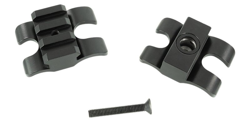 SDS Imports 80041057 MAC 2 Barrel Clamp Black 10.70" with Rail & QD Socket