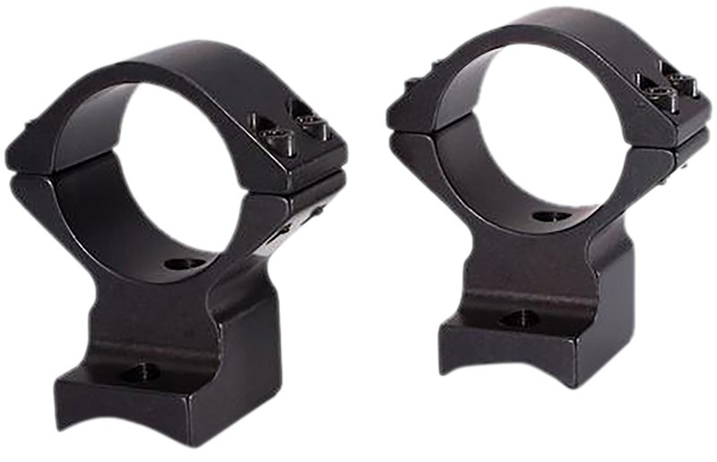 Talley 95X719 2-Piece Matte Mounts 1" High Savage Round Receiver