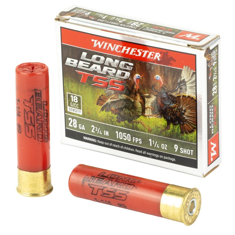Winchester LBTSS289 Long Beard TSS 28Ga 2.75" 1.25oz 9 Shot Tungsten