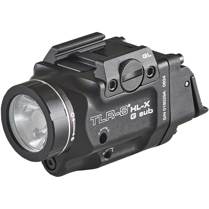 Streamlight TLR-8 69476 Black 1000 Lumens Green Laser Glock 43X/48