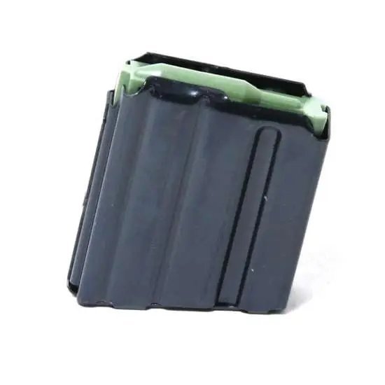 ProMag AR-15 .223/5.56x45mm 5-Round Flush-Fit Blue Steel Magazine, Heat-Treated, Black Oxide Finish, COL21