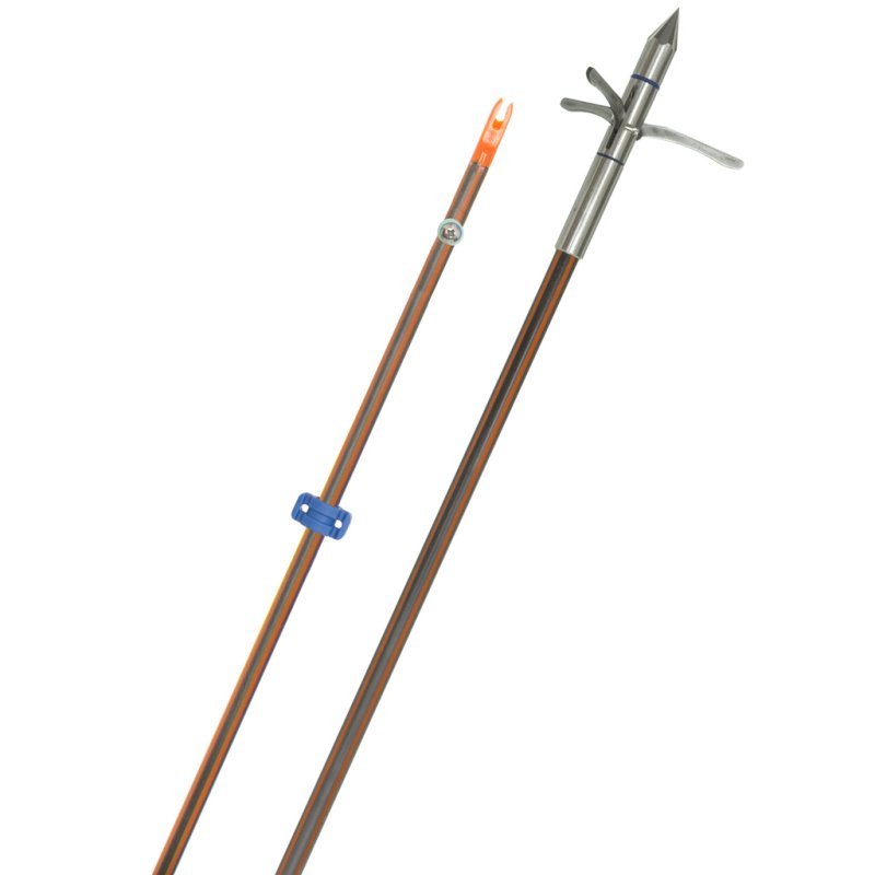 Fin-Finder Hydro Carbon IL Bowfishing Arrow Kraken 3-Barb Point