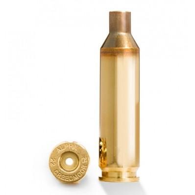 Alpha Munitions AM22100 .22 Creedmoor Unprimed Brass Cases, 100/Box