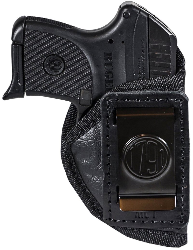 1791 Gunleather ECOP1BLKR EcoCarry IWB Pocket Holster Black Right Hand