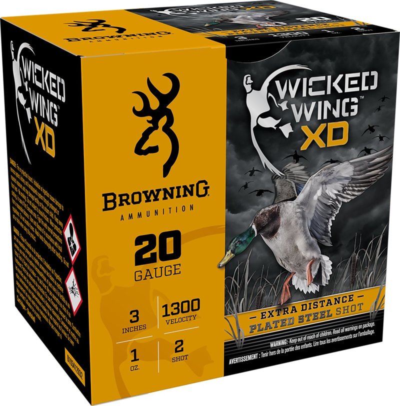 Browning Wicked Wing XD Extra Distance 20 Gauge 3 In