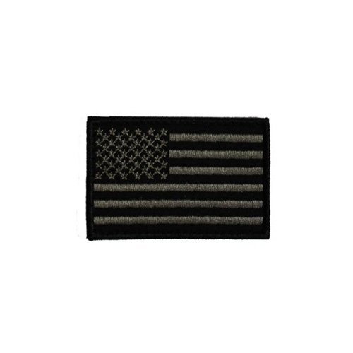 SHOOTING MADE EASY US FLAG BLACK PATCH