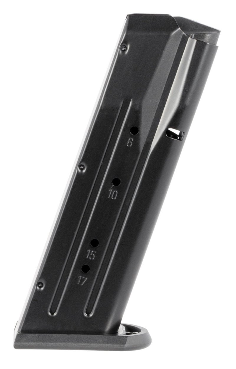 Mec-Gar USA MGWIT9LFAFC 17rd 9mm Luger Carbon Steel Fits Witness LF