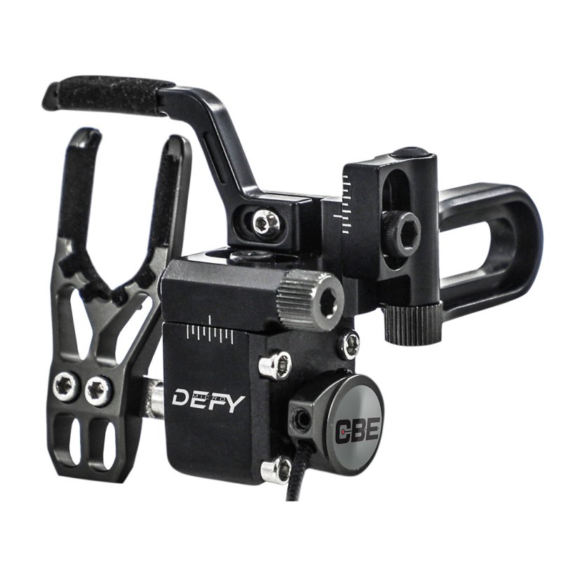 Custom Bow Equipment Defy Micro Drop Away Rest RH Aluminum CBE-AC-DMR