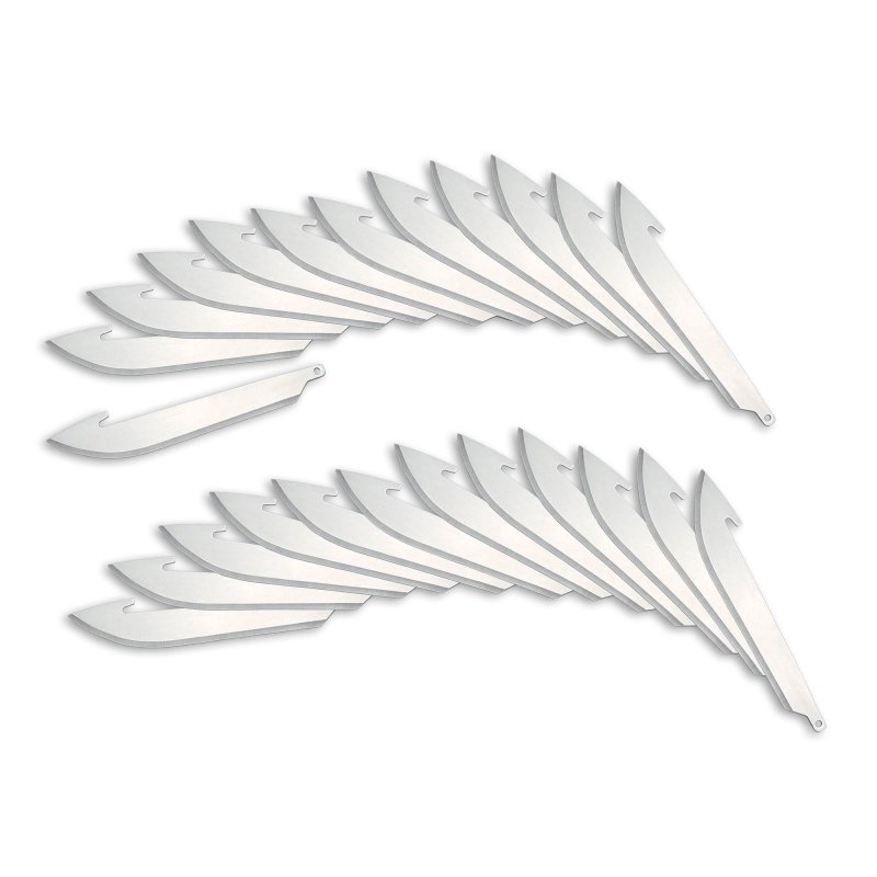Outdoor Edge RR35-24 24pc 3.5" Drop-Point 420J2 Stainless Blade Pack