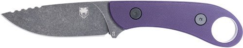 CobraTec SD2DNSPURGEN2 D2 Skinner 3.75" Full Tang Purple G10 Kydex Sheath