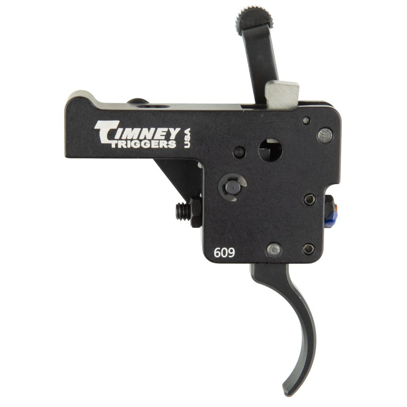 Timney Triggers 609 Featherweight Deluxe Curved Trigger 3 lbs Black