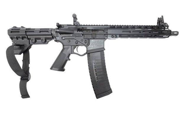 ATI Alpha Maxx 5.56mm 10.5 In Matte Black M-Lok Brace 60+1