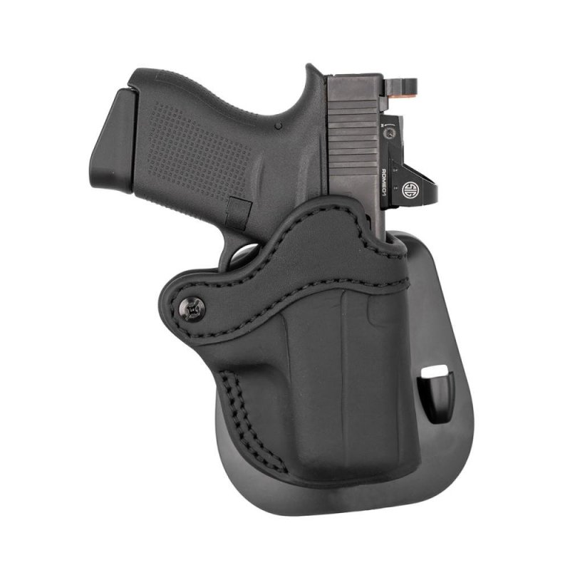 1791 Gunleather OR-PDH-C-SBL-R Paddle Holster 3 in Stealth Black RH