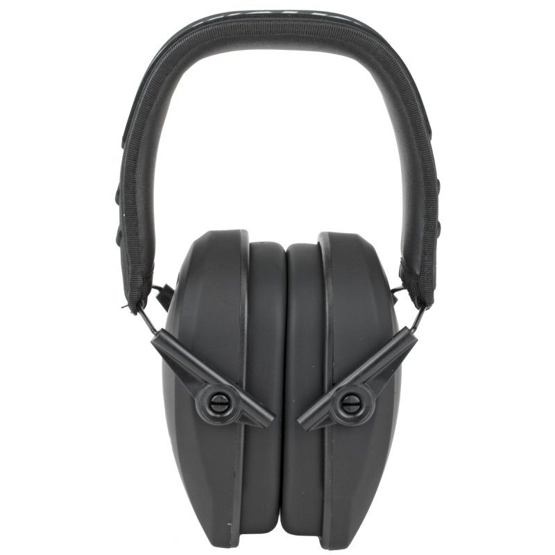 Walker's GWP-RSMPAS Razor Slim Passive Muff NRR 27dB Black