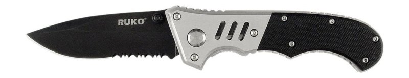 RUKO RUK0128SET 440A Pakawood Tactical Folding Knife