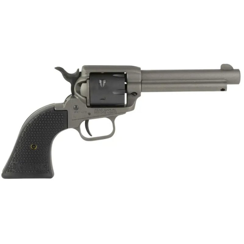 Heritage RR22C4 22 LR 4.75 In. 6 Shot Tungsten Cerakote
