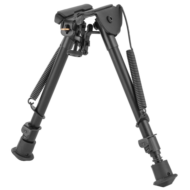 Harris Engineering LM1A2 Bipod 9-13 In Black Steel Notched Legs
