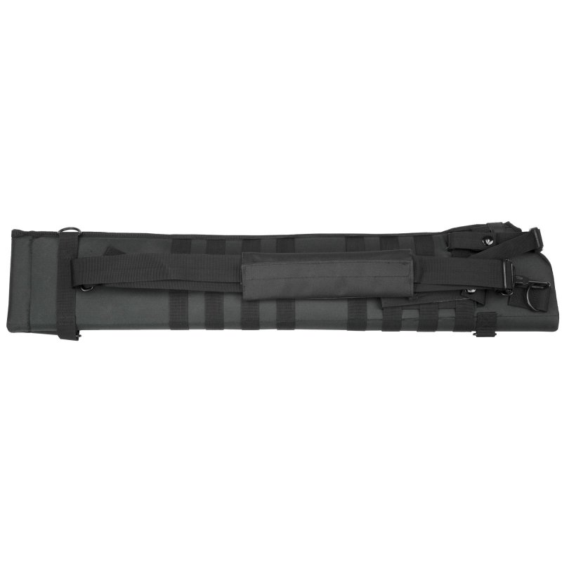 NcStar CVSCB2917B VISM Shotgun Scabbard Black 600D PVC 29"-34.75"
