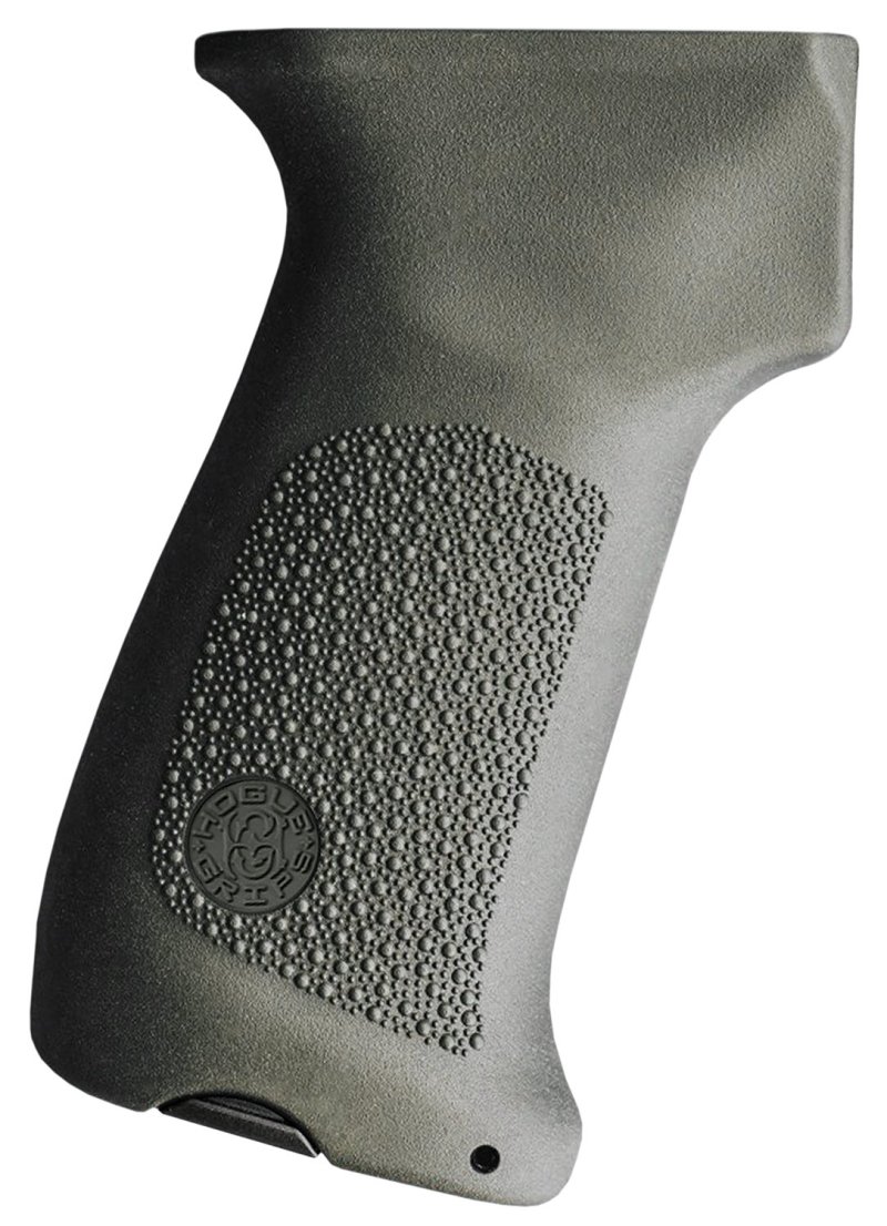 Hogue 74031 AK-47/AK-74 Overmolded Rubber Grip OD Green, No Finger Grooves
