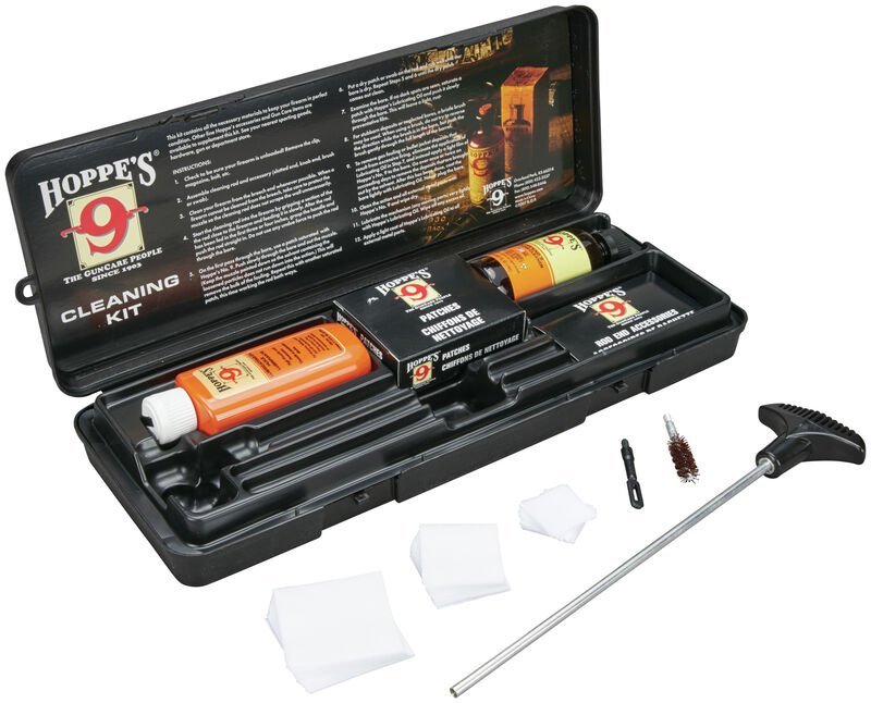 Hoppe's PCO38 Pistol Cleaning Kit 38 / 357 / 9mm Cal Includes Storage Box