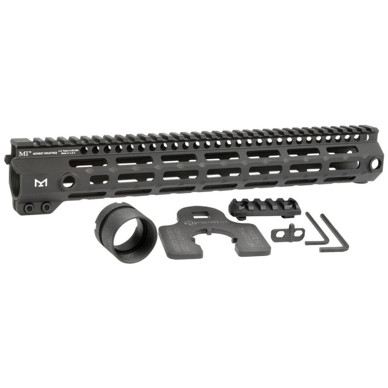 Midwest Industries MIG4M13375 Tactical G4M Handguard 13.3" M-LOK Black