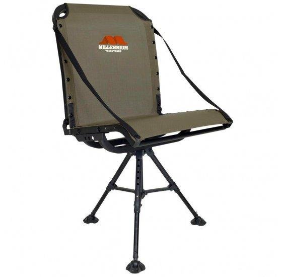 Millennium G100 Ground Blind Chair With Packable L