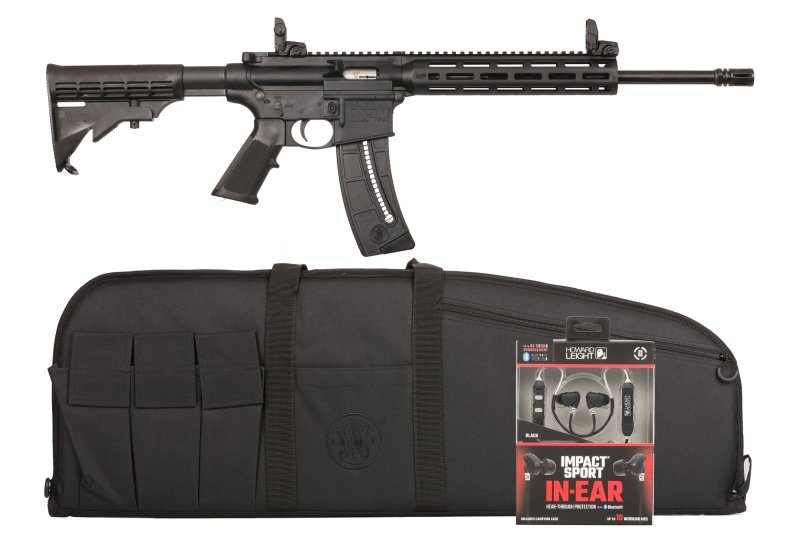 Smith & Wesson M&P 15-22LR 22 LR 16.5In 25+1 Black Polymer
