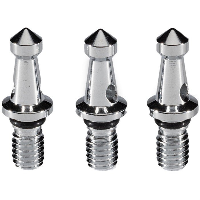 German Precision EU2012665 Silver Tactical Tripod Spikes