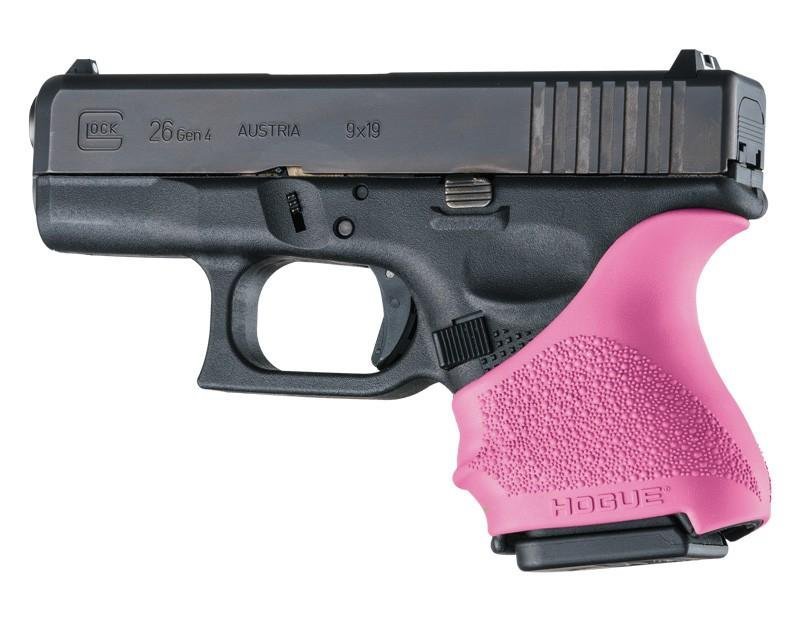 Hogue 18607 HandAll Beavertail Grip Sleeve Ambidextrous Pink